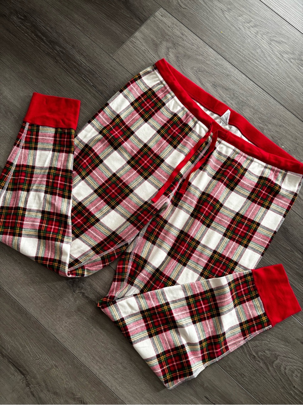 Hanna Andersson plaid Pajama Pants Christmas